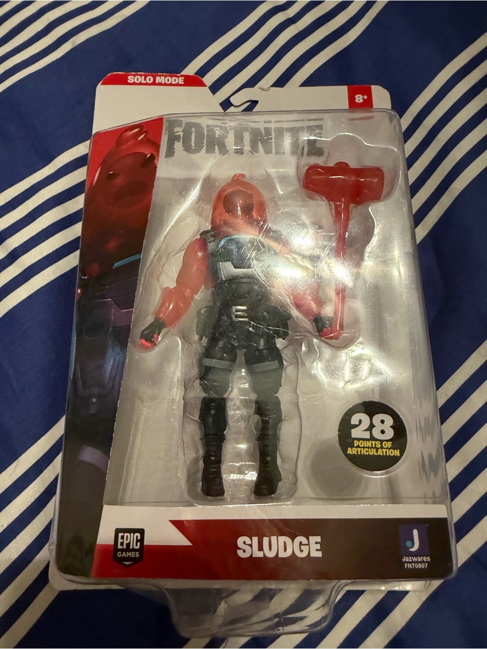 Fortnite Sludge Action Figure - Red and Black